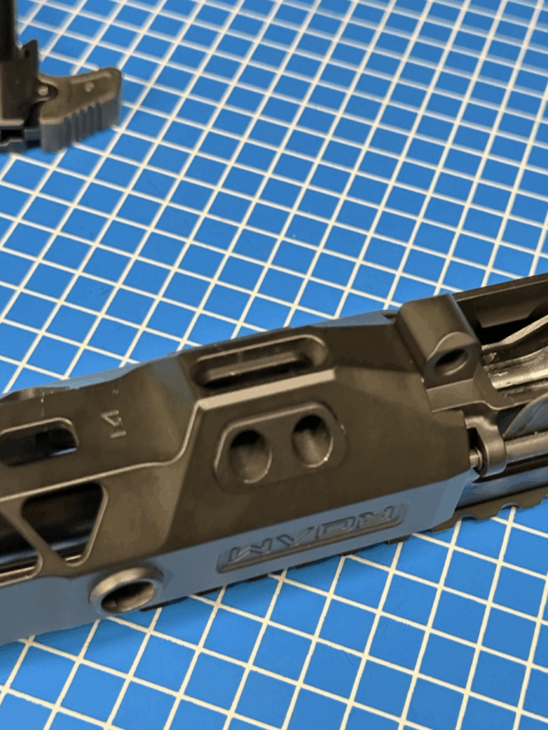 wedge clamps added in place ready for the screws to be installed